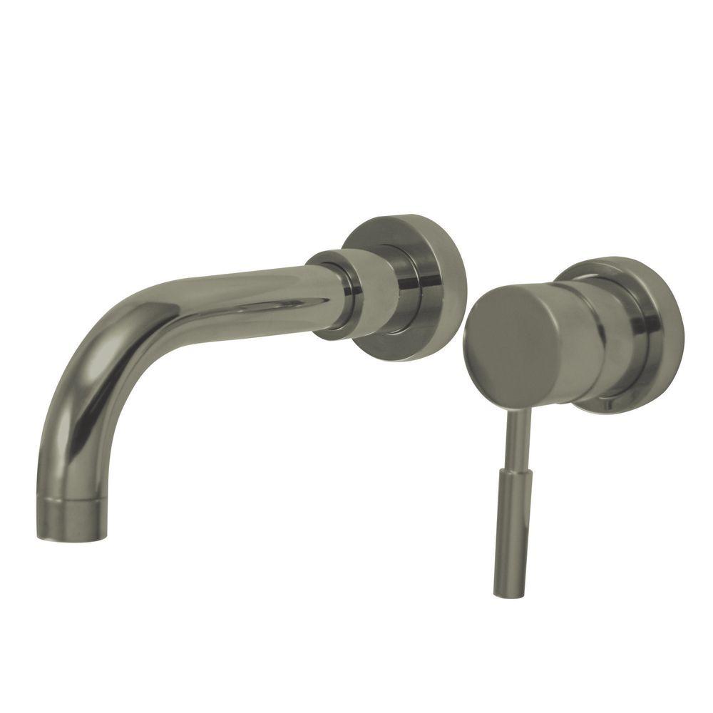Wall Mounted Bathroom Sink Faucets The Single Handle Wall Mount Bathroom Faucet
