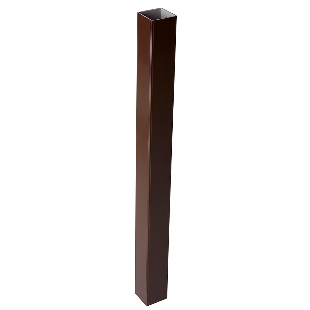 RDI Porch and Newel 48 in. x 4 in. x 4 in. Vinyl Turned Fence Post