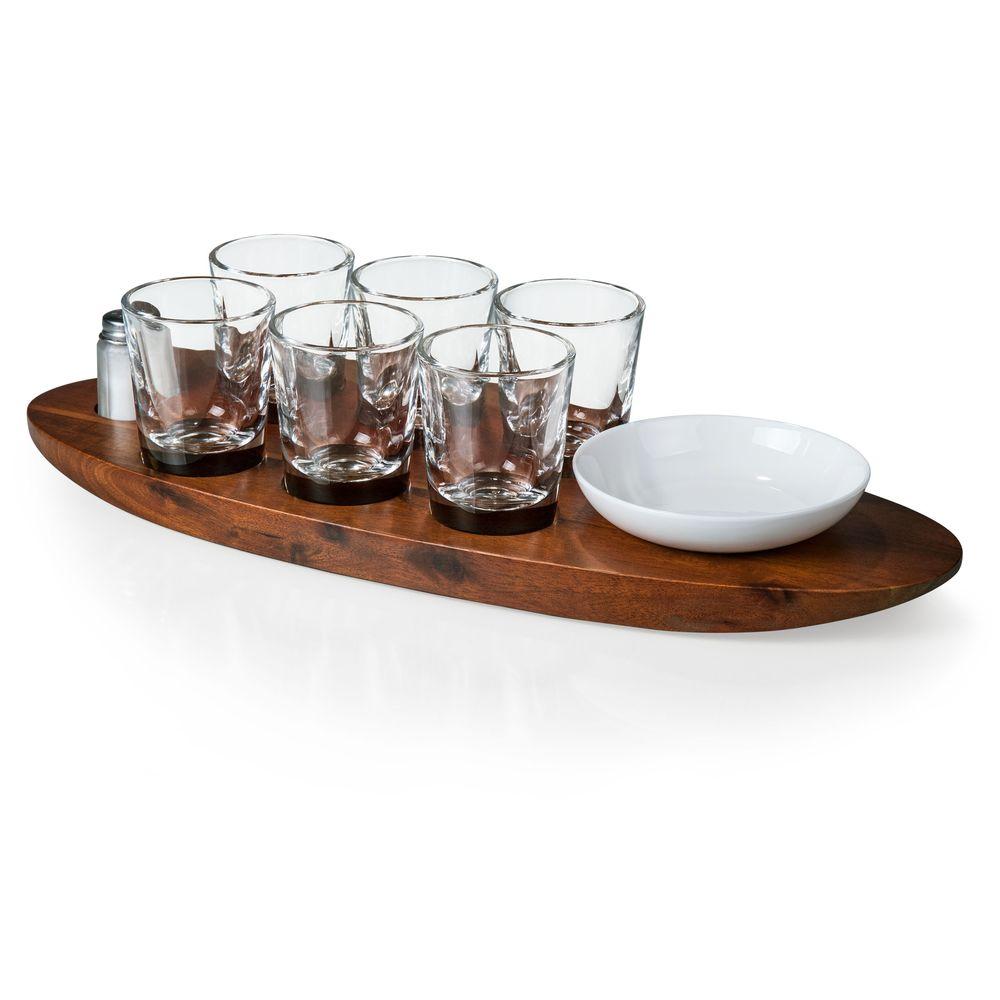 glass bar tray