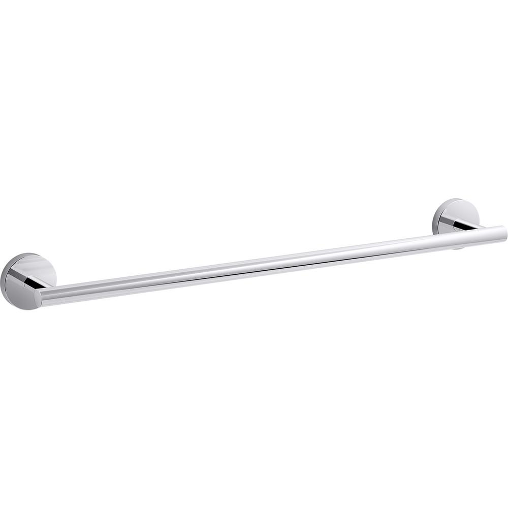 KOHLER Elate 24 in. Towel Bar in Polished Chrome-K-27287-CP - The Home