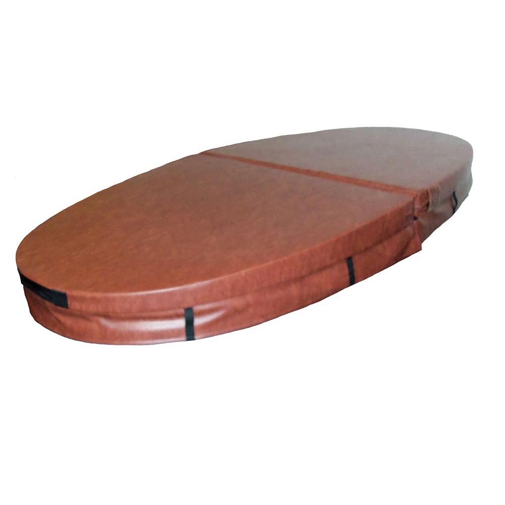 QCA Spas 90.25 in. x 41.25 in. Hard Hot Tub Cover for Model 0 Capri