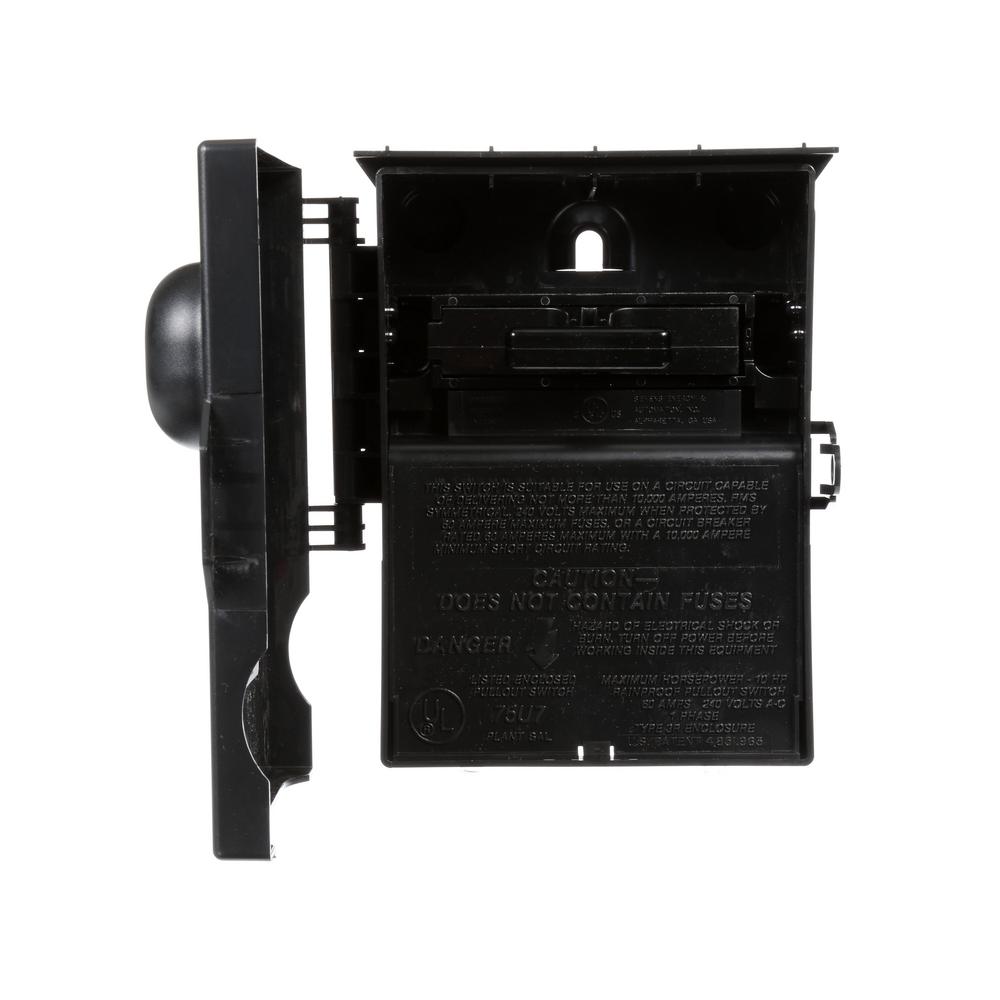 Siemens 60 Amp NonFusible AC Disconnect in a Plastic Enclosure