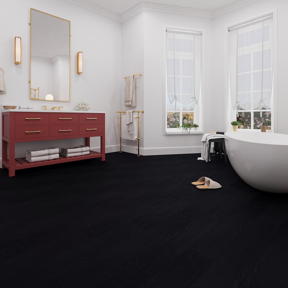 Wood - Black - Vinyl Plank Flooring - Vinyl Flooring - The ...