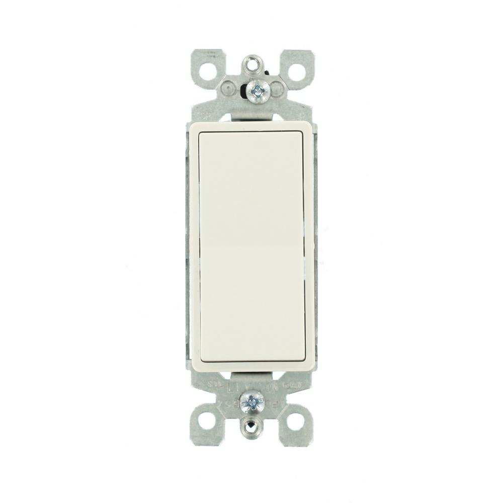 Leviton Decora 15 Amp 3 Way Illuminated Switch White R72 05613 2ws The Home Depot