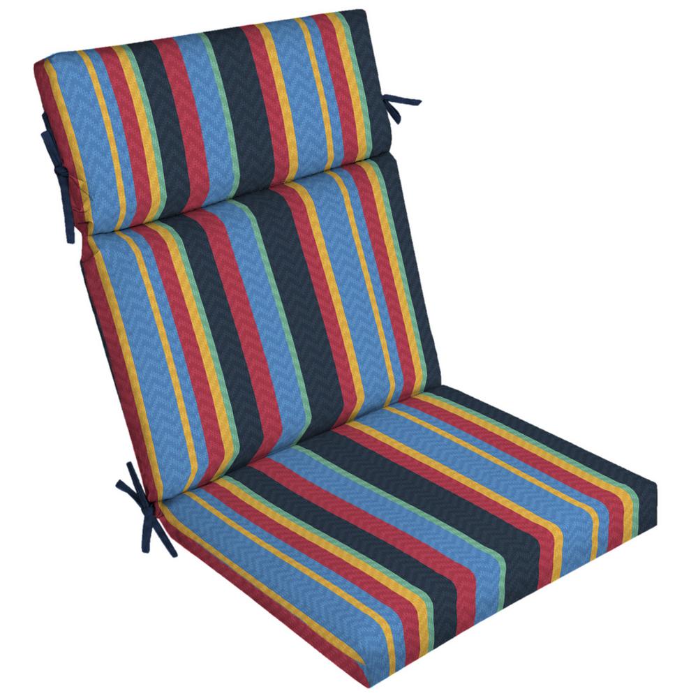 Arden Selections Driweave Tuscan Stripe Outdoor High Back Dining - Tuscany Patio Furniture Replacement Cushions Arden Selections Driweave Tuscan Stripe Outdoor High Back Dining - Tuscany Patio Furniture Replacement Cushions