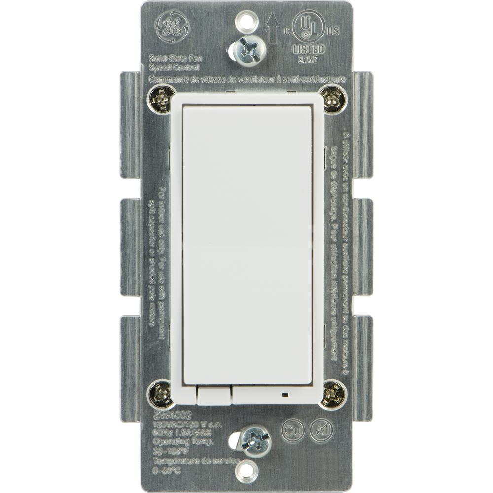 Ge Z Wave In Wall Smart Fan Control 12730 The Home Depot Ge Z Wave In Wall Smart Fan Control