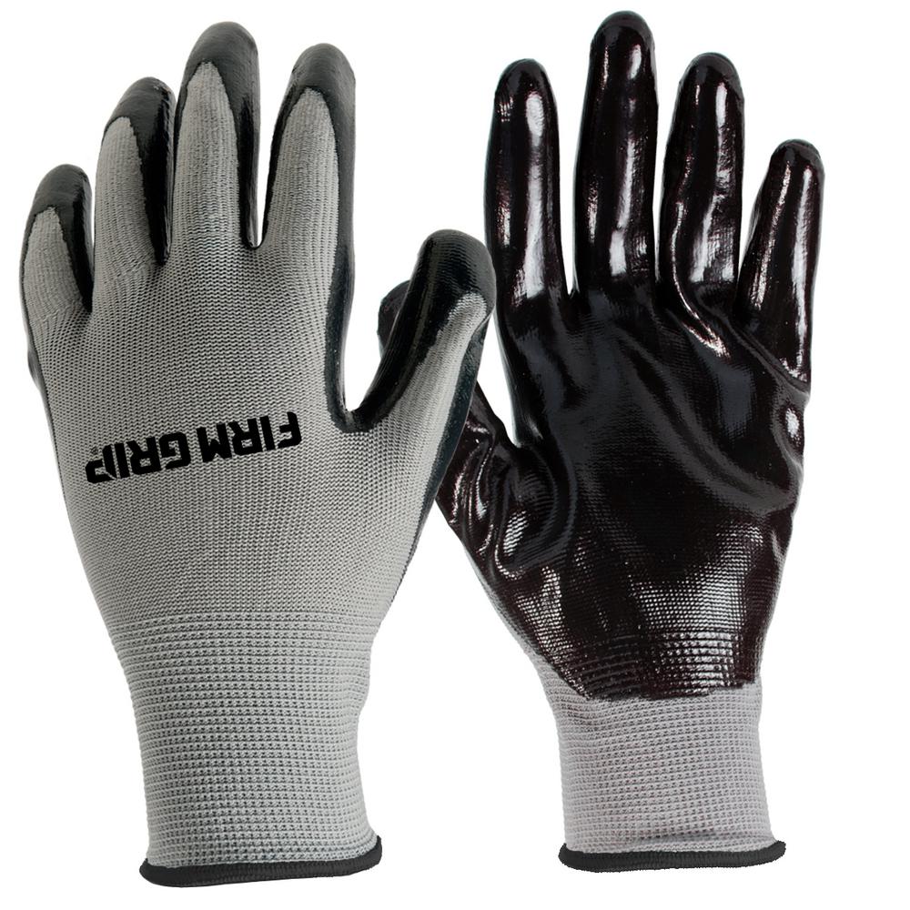10-Pair Nitrile Coated Gloves
