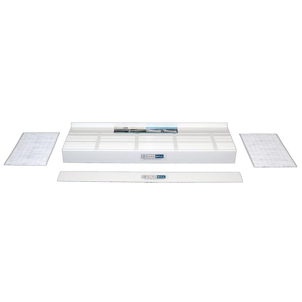 Suresill 3 1 4 In X 39 In Sloped Sill Pan For Use On Vinyl