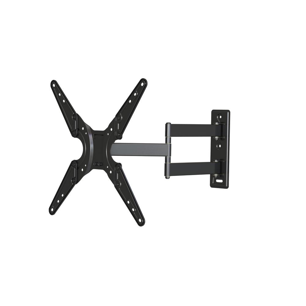 Commercial Electric Full Motion TV Wall Mount for 20 in. - 56 in. TVs, Black