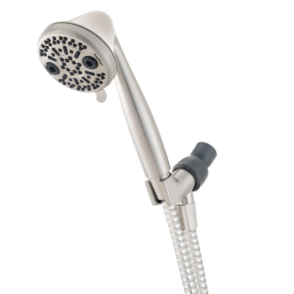 Oxygenics 88446 Power Massage Hand Held Kit Brushed Nickel