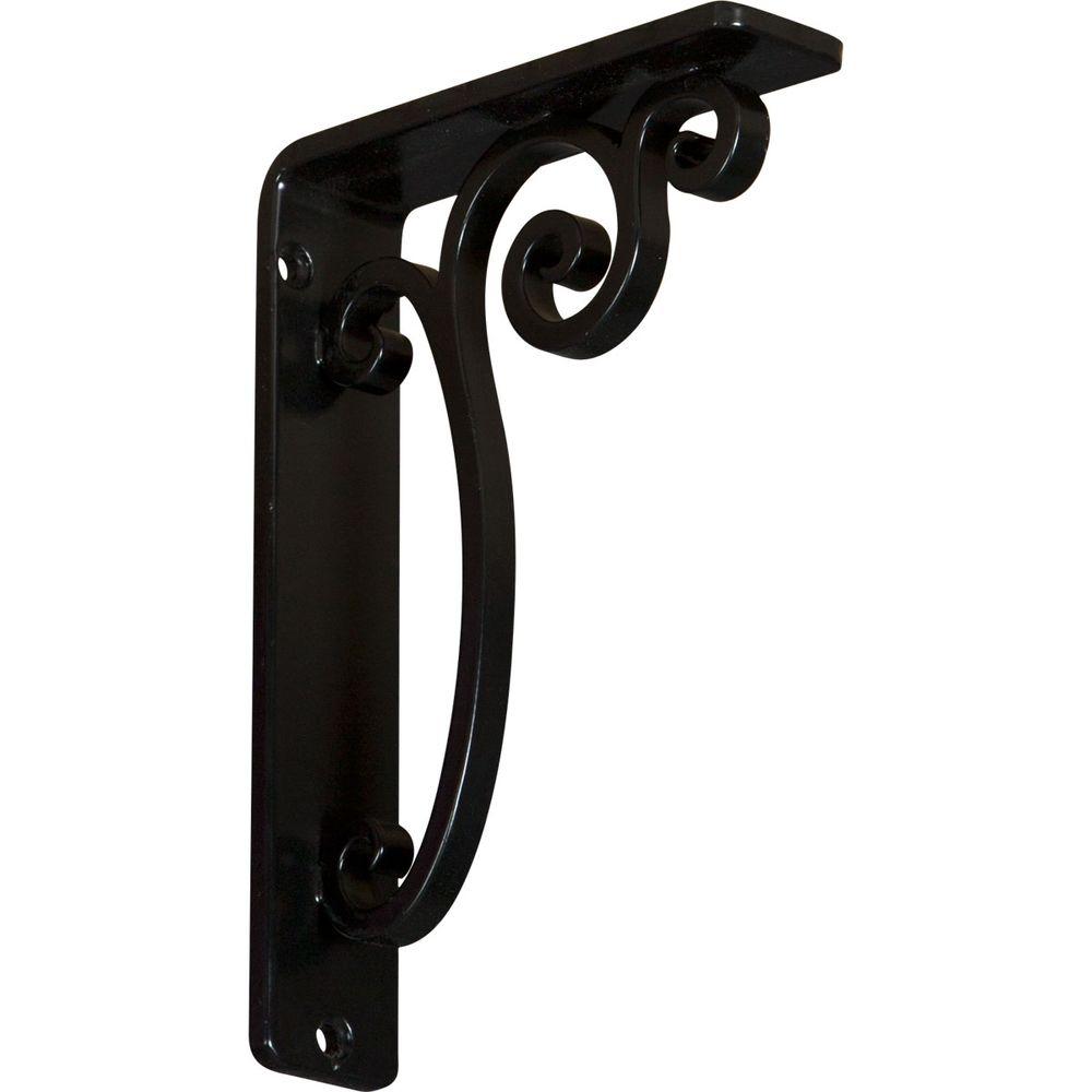 Ekena Millwork 1 1 2 In X 8 In X 5 1 2 In Wrought Iron Single