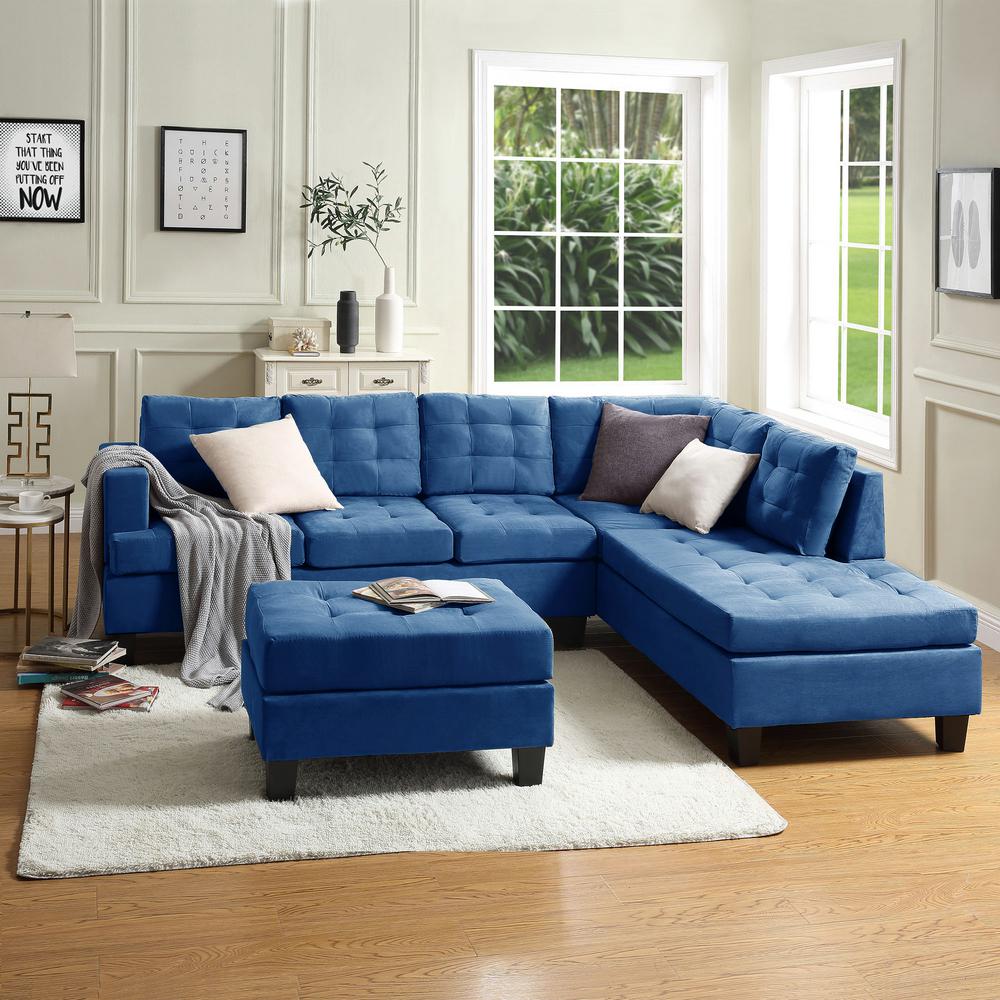 Royal Blue And Grey Living Room Baci Living Room