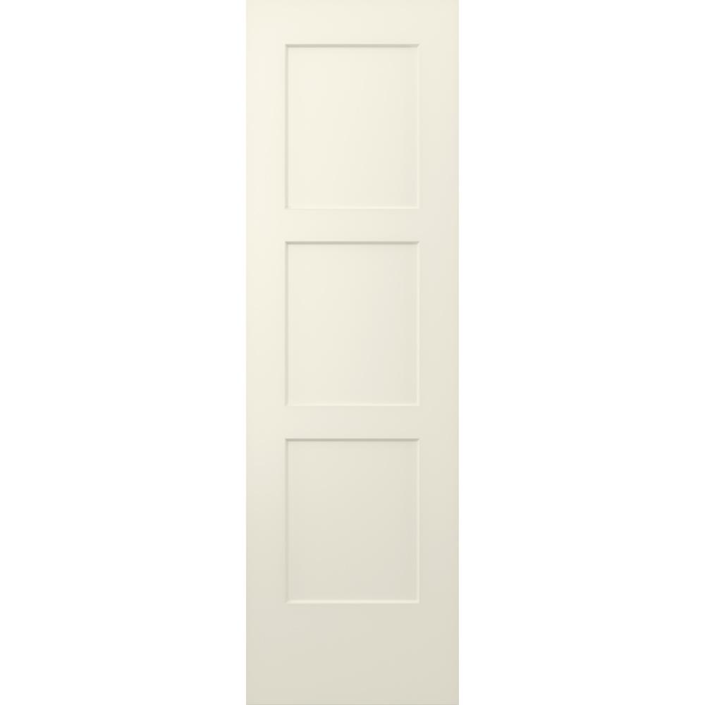 Jeld Wen 24 In X 80 In Birkdale French Vanilla Paint Smooth Hollow Core Molded Composite Interior Door Slab