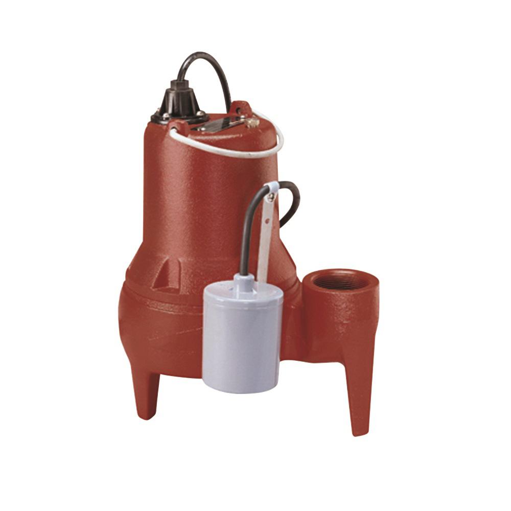 Liberty Pumps LE Series 1/2 HP Submersible Automatic Sewage PumpLE51A