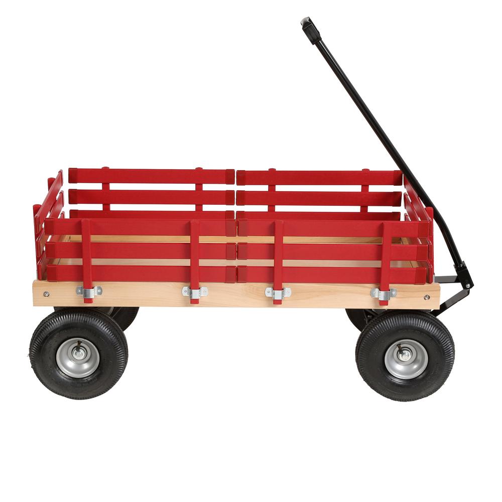 Berlin Flyer Loadmaster Wooden Wagon F600 The Home Depot