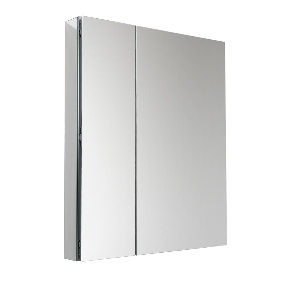 Fresca 30 In W X 36 In H X 5 In D Frameless Recessed Or Surface Mounted Bathroom Medicine Cabinet Fmc8091 The Home Depot