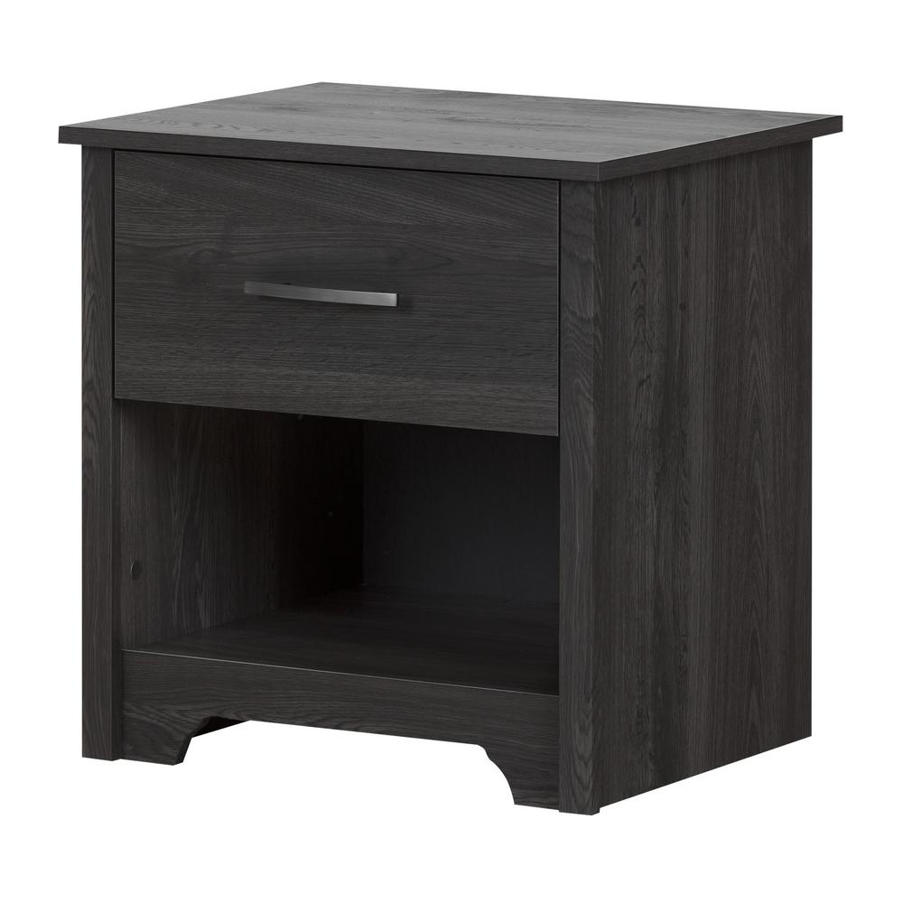 Gray Nightstands Bedroom Furniture The Home Depot