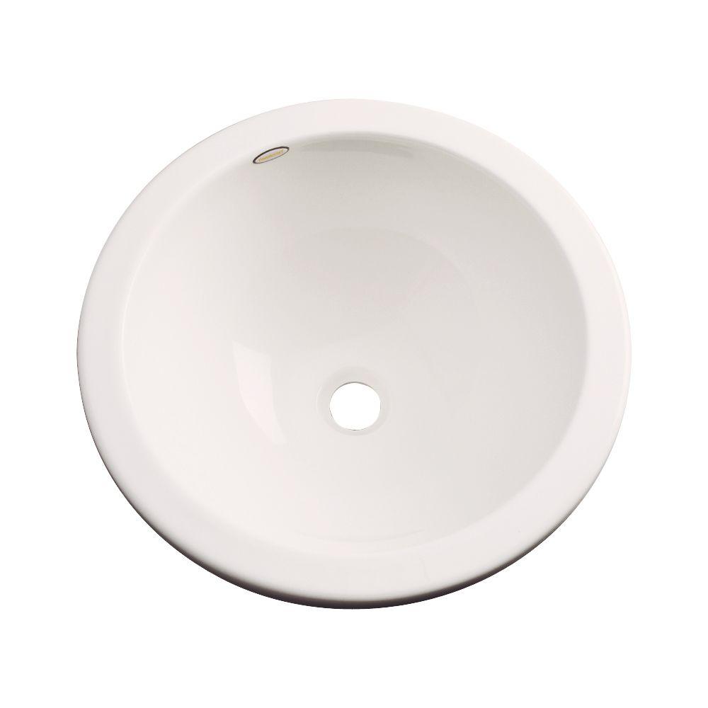 Thermocast Calio Undermount Bathroom Sink in Bone84001 The Home Depot