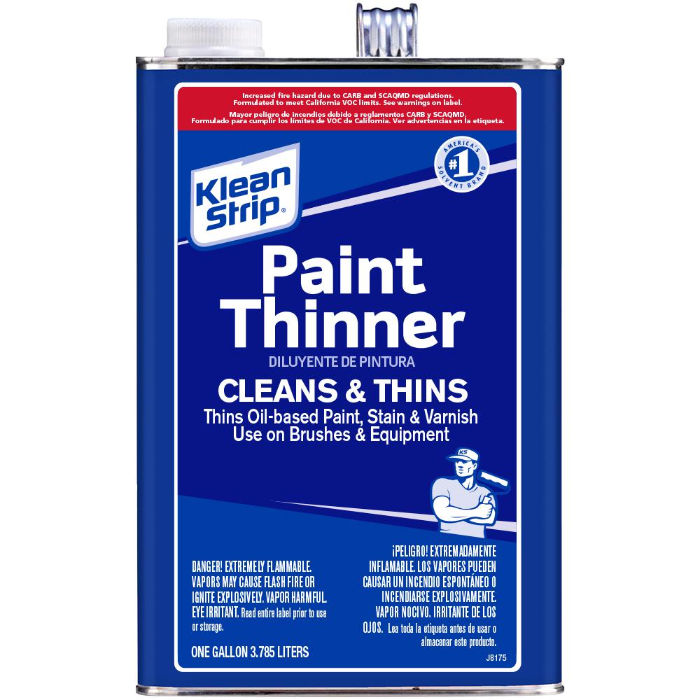 how to clean paint brushes with paint thinner