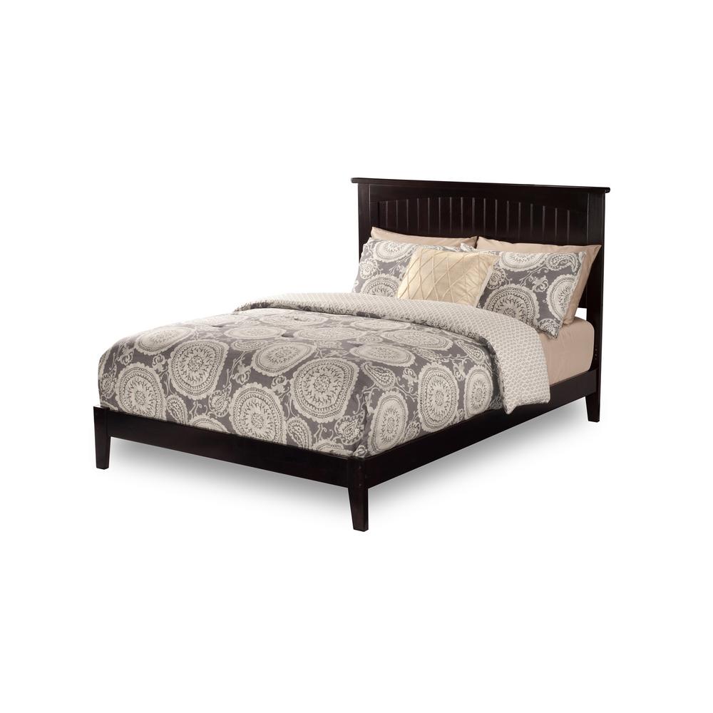 Atlantic Furniture Nantucket Queen Traditional Bed In Espresso Nantucket Queen Traditional Bed In Espresso