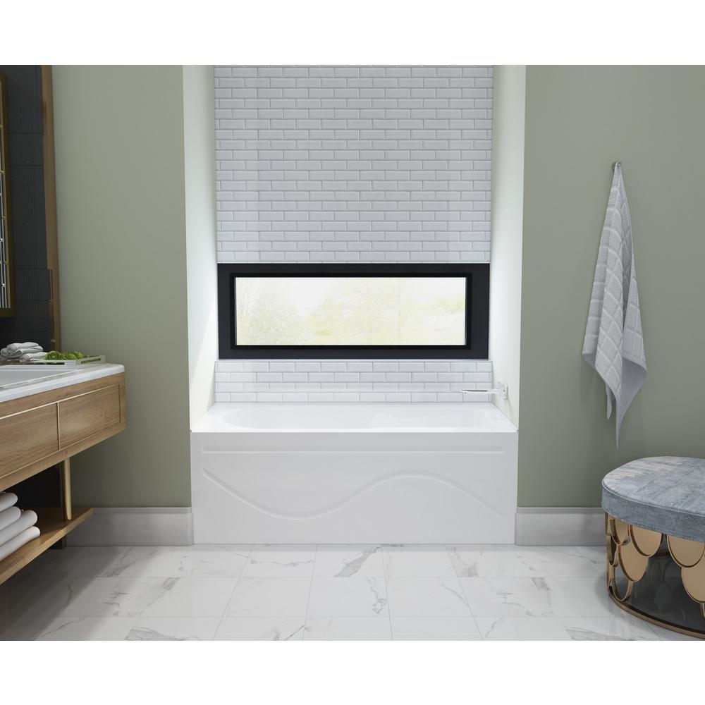Kingston Brass Aqua Eden Margaret 60 In Acrylic Right Hand Drain Rectangular Alcove Bathtub White Hhvtap603022r The Home Depot - Sparta 60 X 30 Alcove Soaking Bathtub Kingston Brass Aqua Eden Margaret 60 In Acrylic Right Hand Drain Rectangular Alcove Bathtub White Hhvtap603022r The Home Depot - Sparta 60 X 30 Alcove Soaking Bathtub