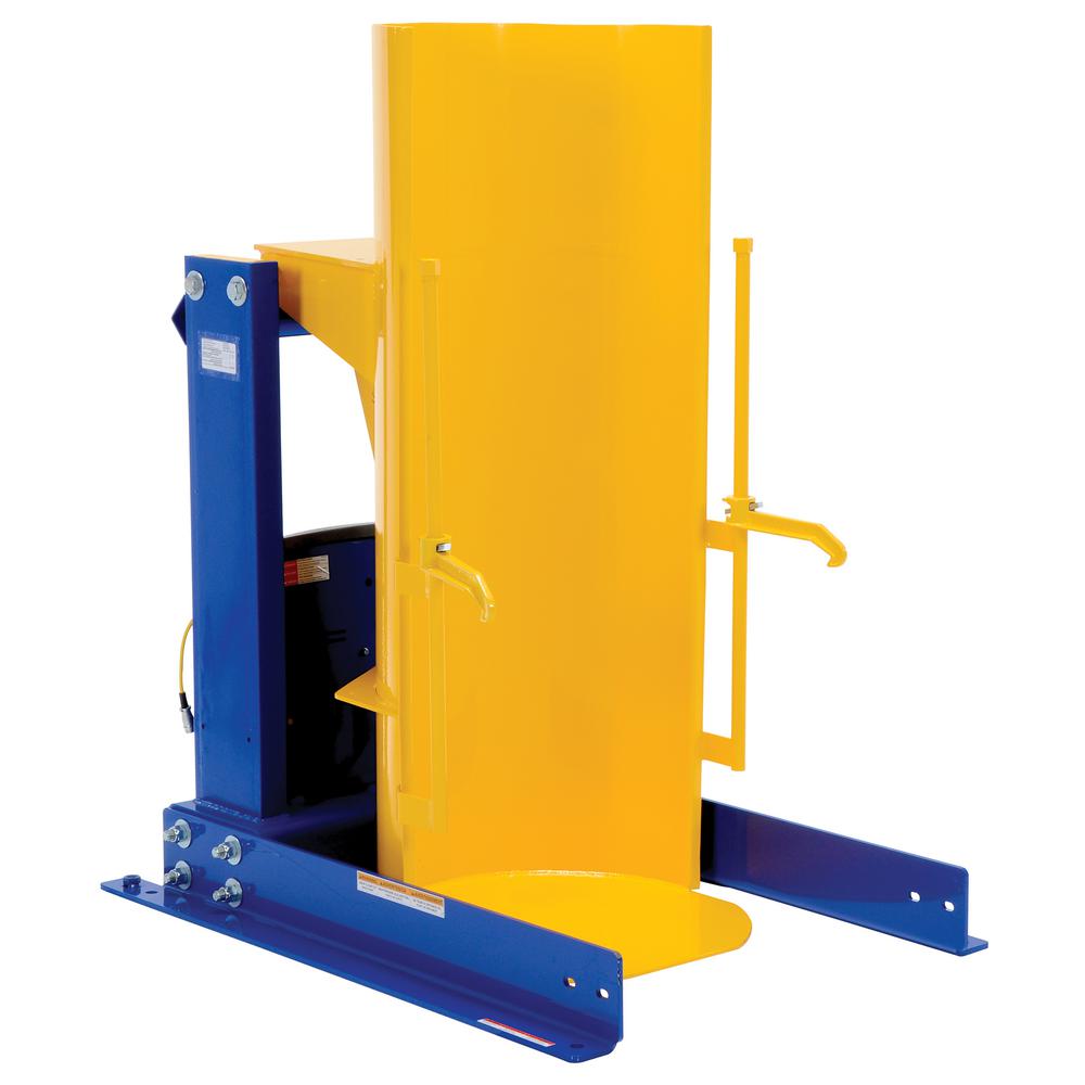 Vestil 60 in. 1,500 lbs. Capacity Stationary Hydraulic Drum DumpersHDD
