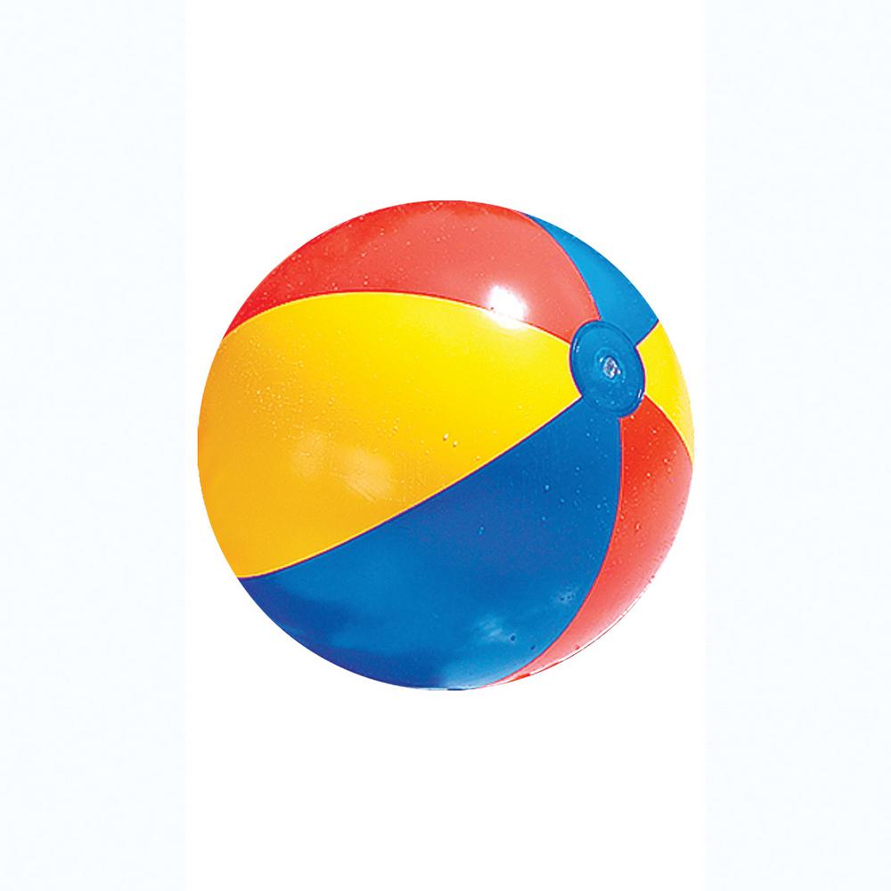 Swimline 24 In Clic 6 Panel Beach Ball 9001sl The Home Depot Clic 6 Panel Beach Ball