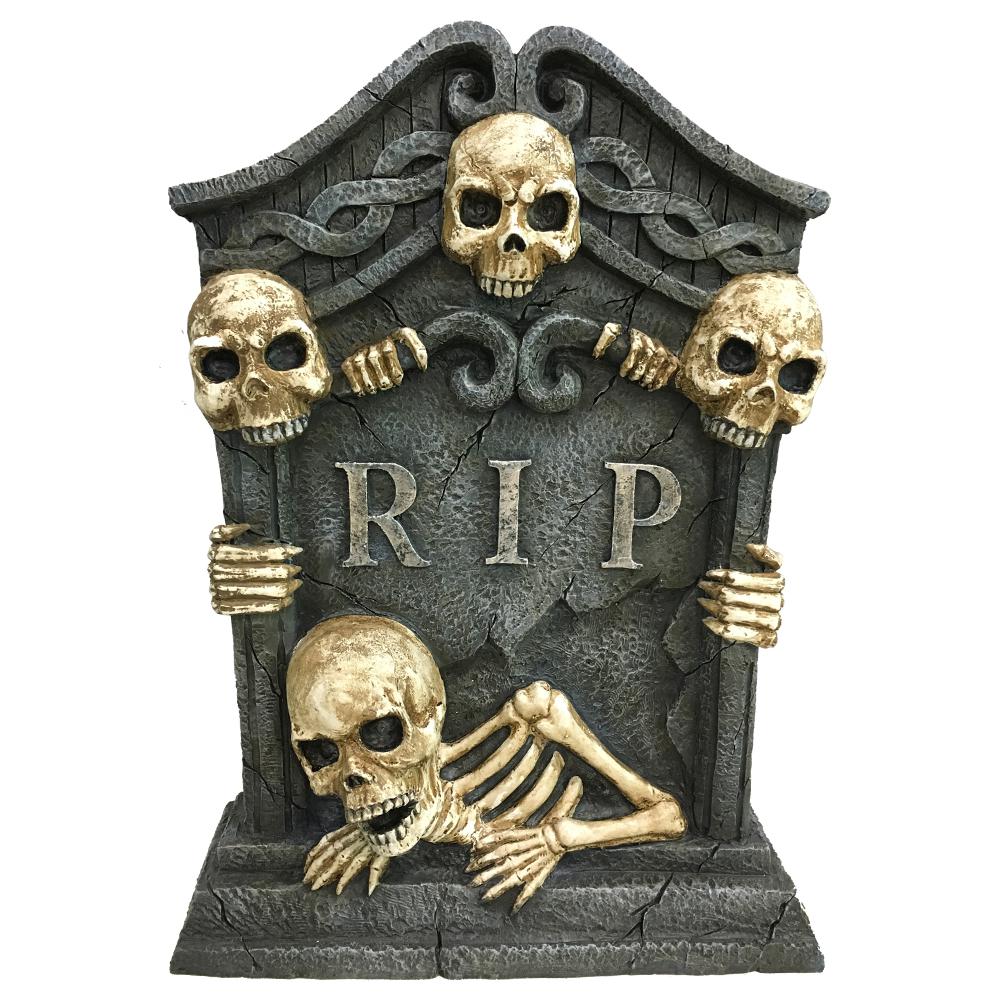 Home Accents Holiday 22 in H Halloween Lighted Tombstone 