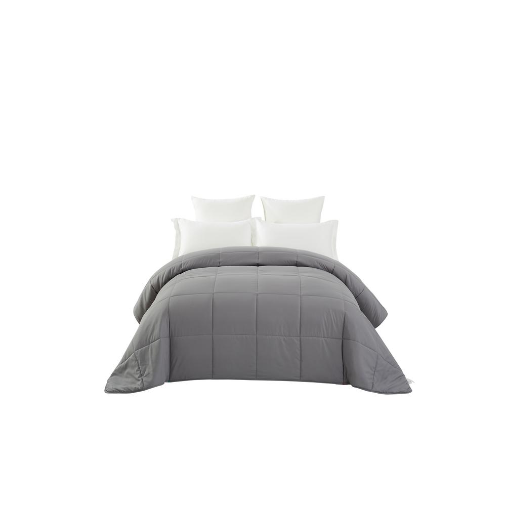 Sausalito Nights Bedding All Season Light Titanium Solid King - Bedding Comforter Set King Sausalito Nights Bedding All Season Light Titanium Solid King - Bedding Comforter Set King