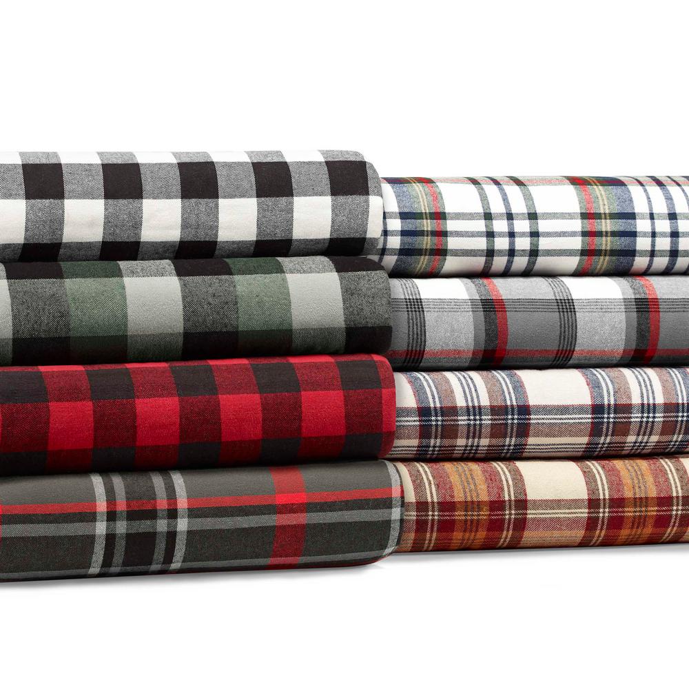 Eddie Bauer 50 In X 60 In Winslow Grey Throw 223871 The Home Depot