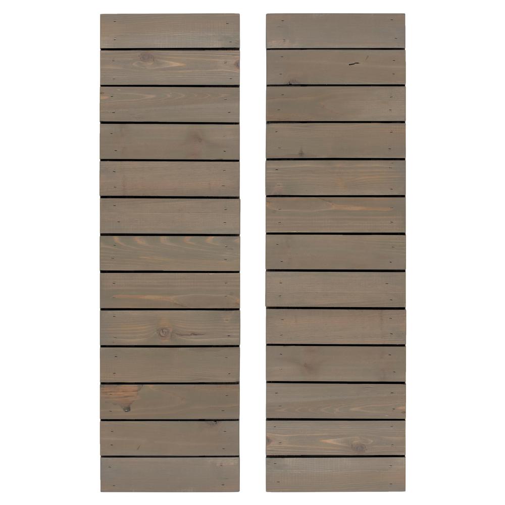 Dogberry Collections 14 in. x 72 in. Cedar Board and ...