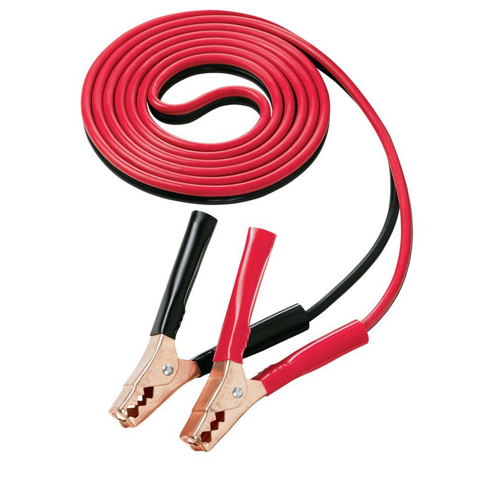 Husky 12 ft. 8Gauge ULListed Booster Cable0160812UL5 The Home Depot