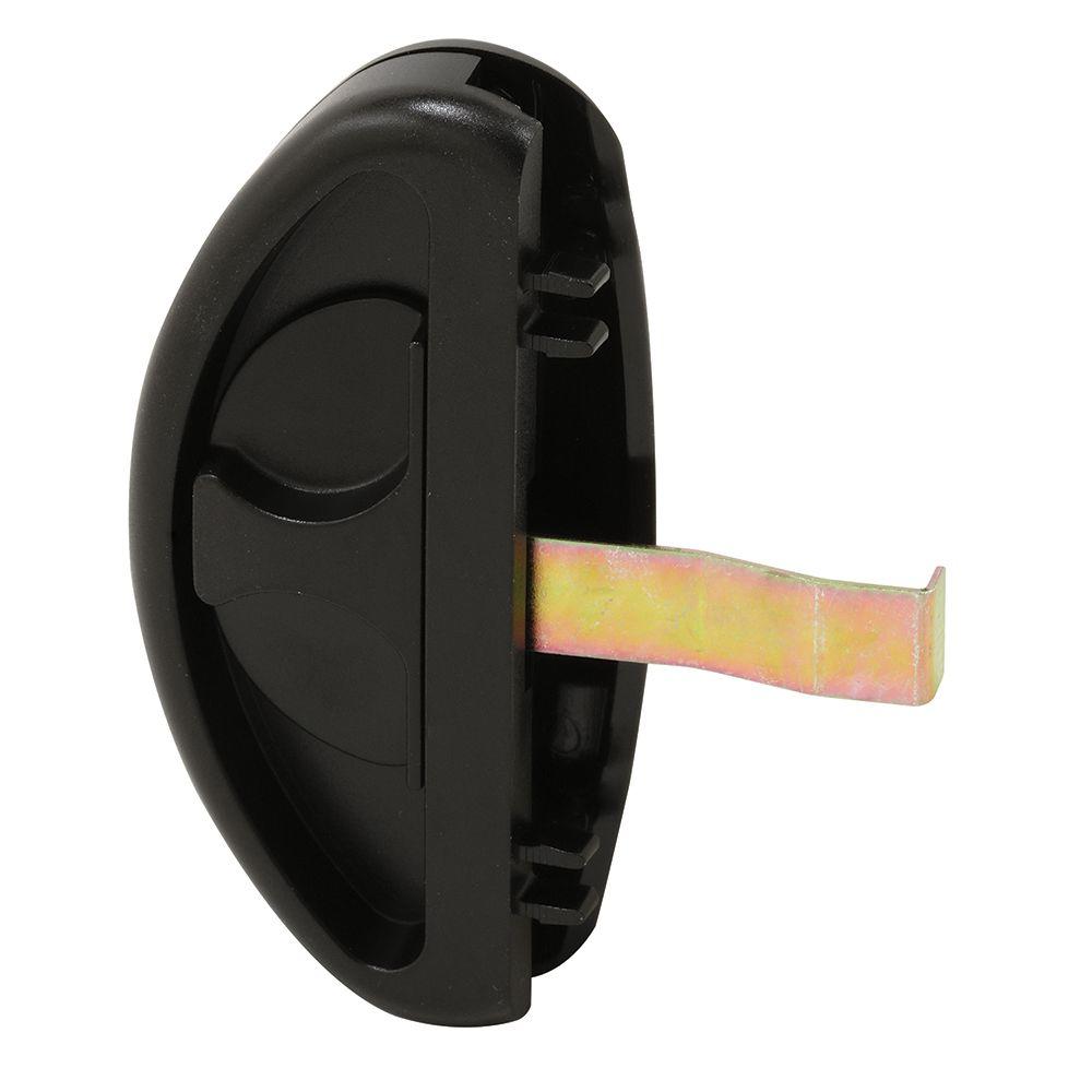 PrimeLine Black Sliding Screen Door Handle SetA 264 The Home Depot