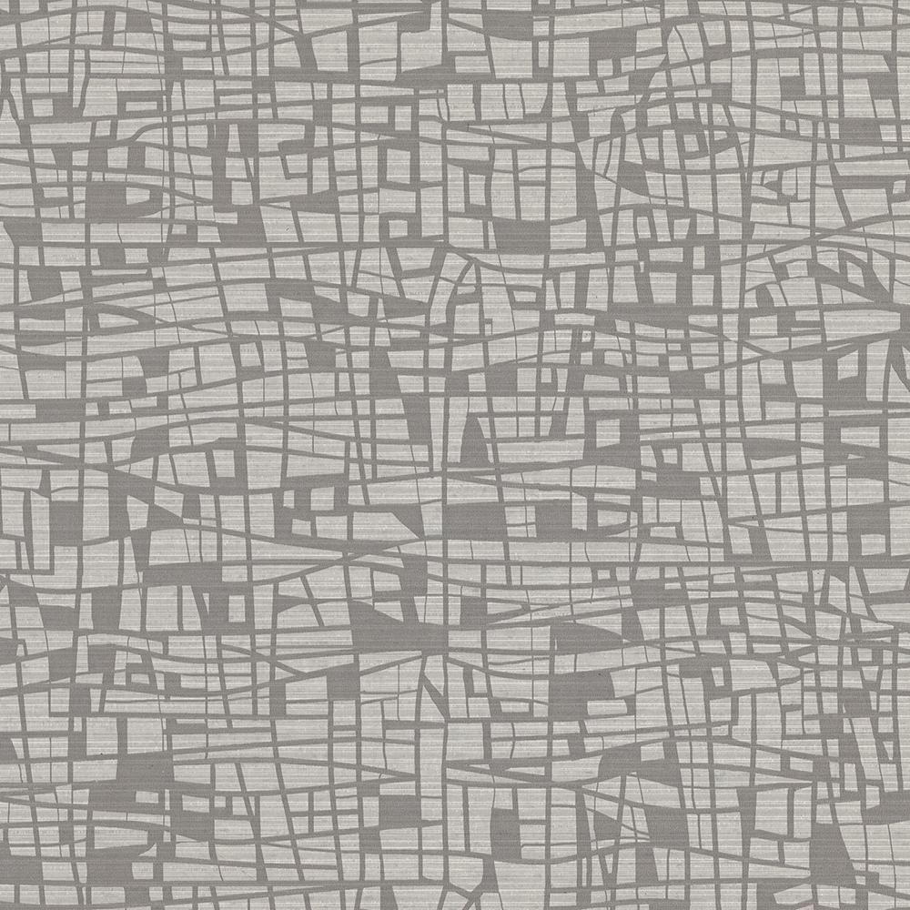 Warner Tiffany Grey Abstract Geometric Grey Wallpaper Sample 2945 1115sam The Home Depot