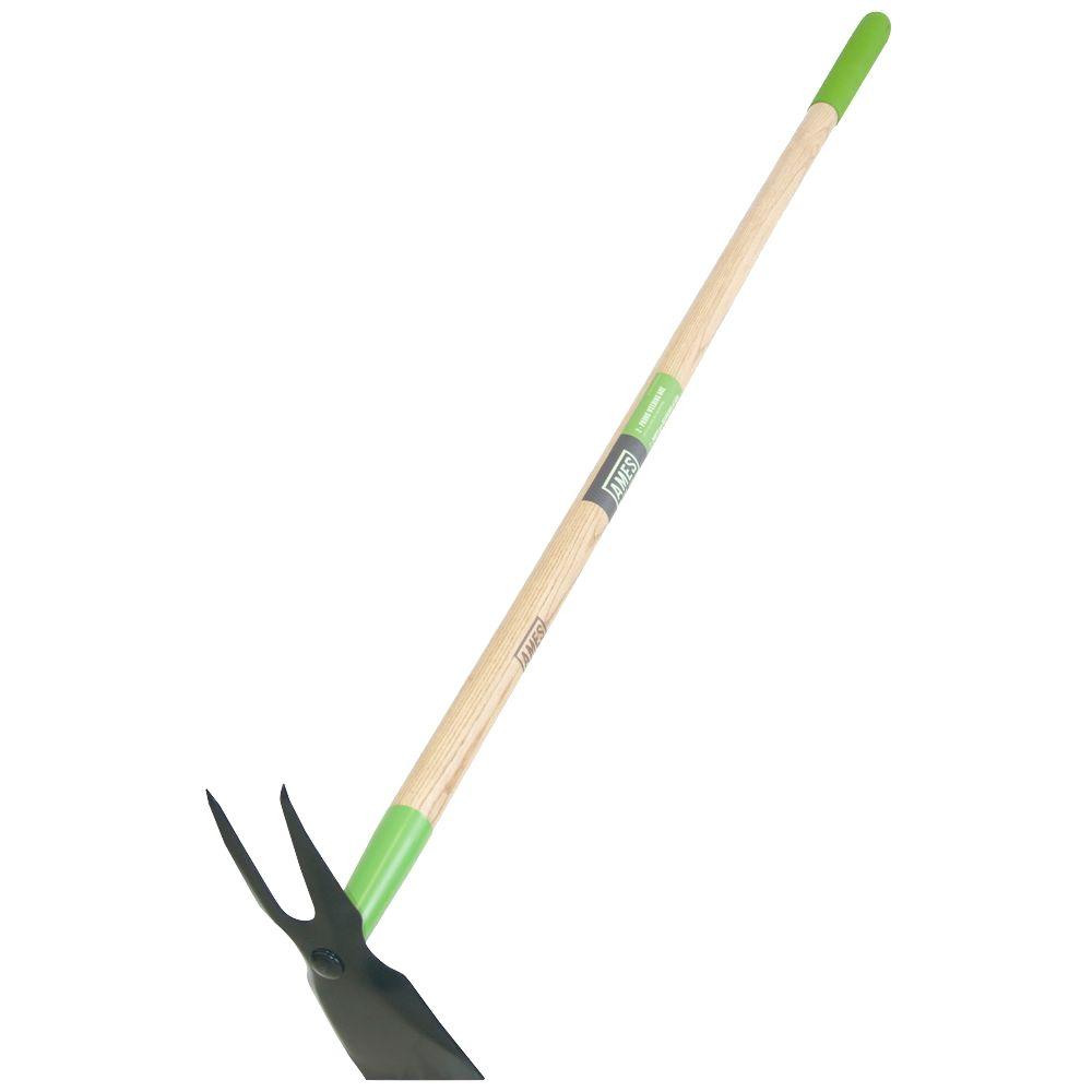 Ames 2-Prong Weeder Hoe-2825500 - The Home Depot