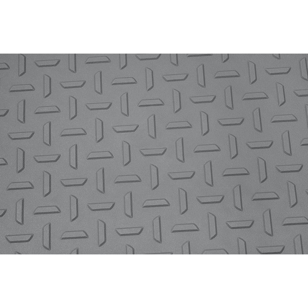 Husky 18.4 in. x 18.4 in. Gray PVC Garage Flooring Tile (6Pack