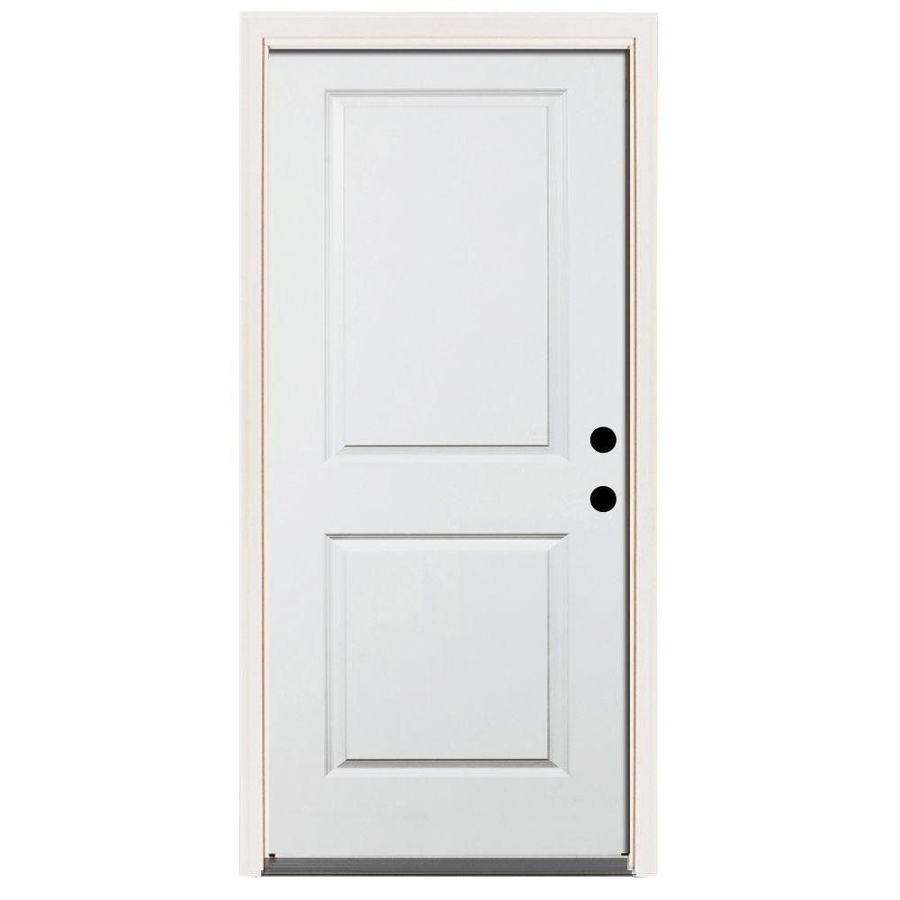 Steves & Sons 36 in. x 80 in. Premium White LeftHand Steves & Sons 36 in. x 80 in. Premium White LeftHand