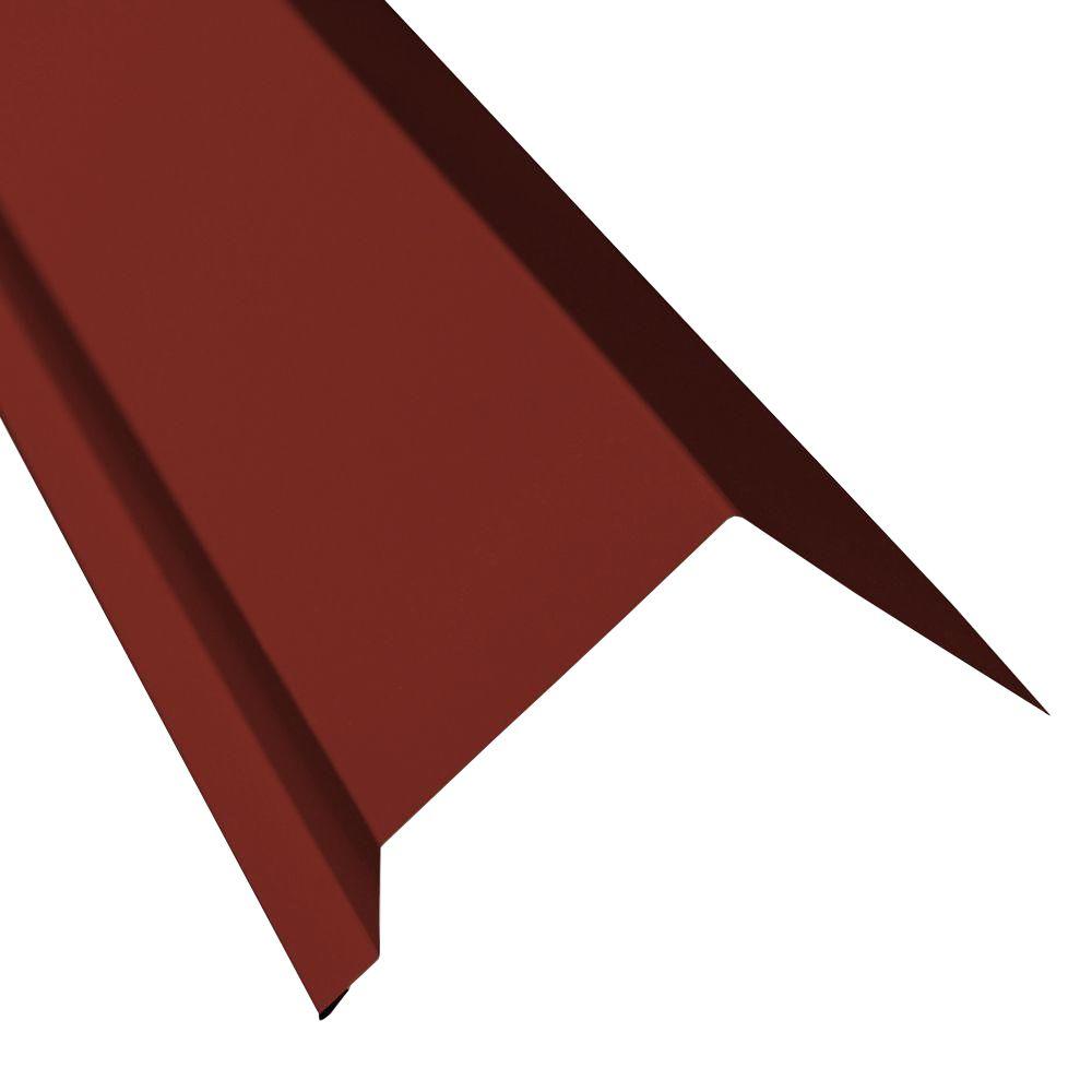 Metal Sales Eave Molding in Red-4204824 - The Home Depot