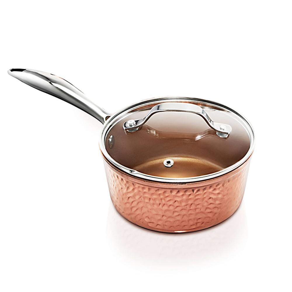 Gotham Steel Hammered Copper 5.5 Inch Non-Stick Ti-Ceramic Fry Pan 2766 ...