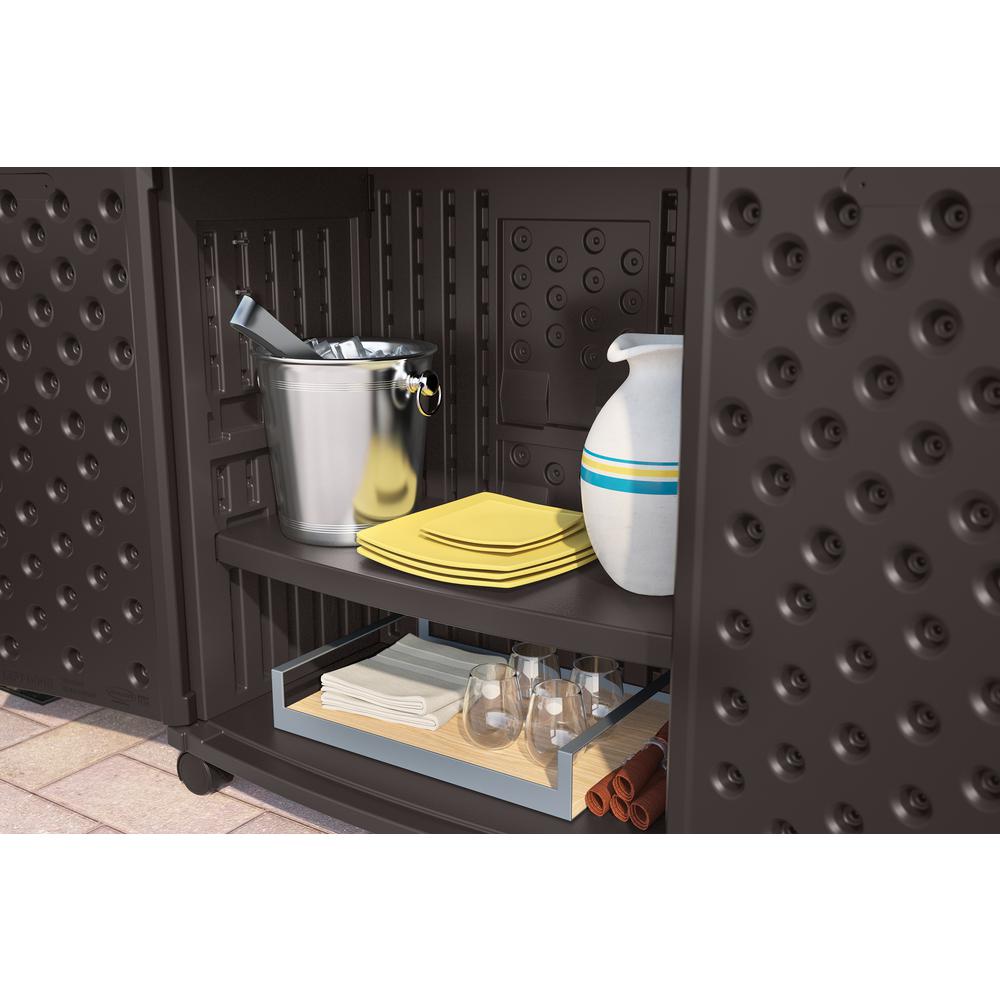 Suncast 47 Gal Patio Storage And Prep Station Bmps6400 The Home Depot Suncast 47 Gal Patio Storage And Prep, Suncast Patio Prep Station