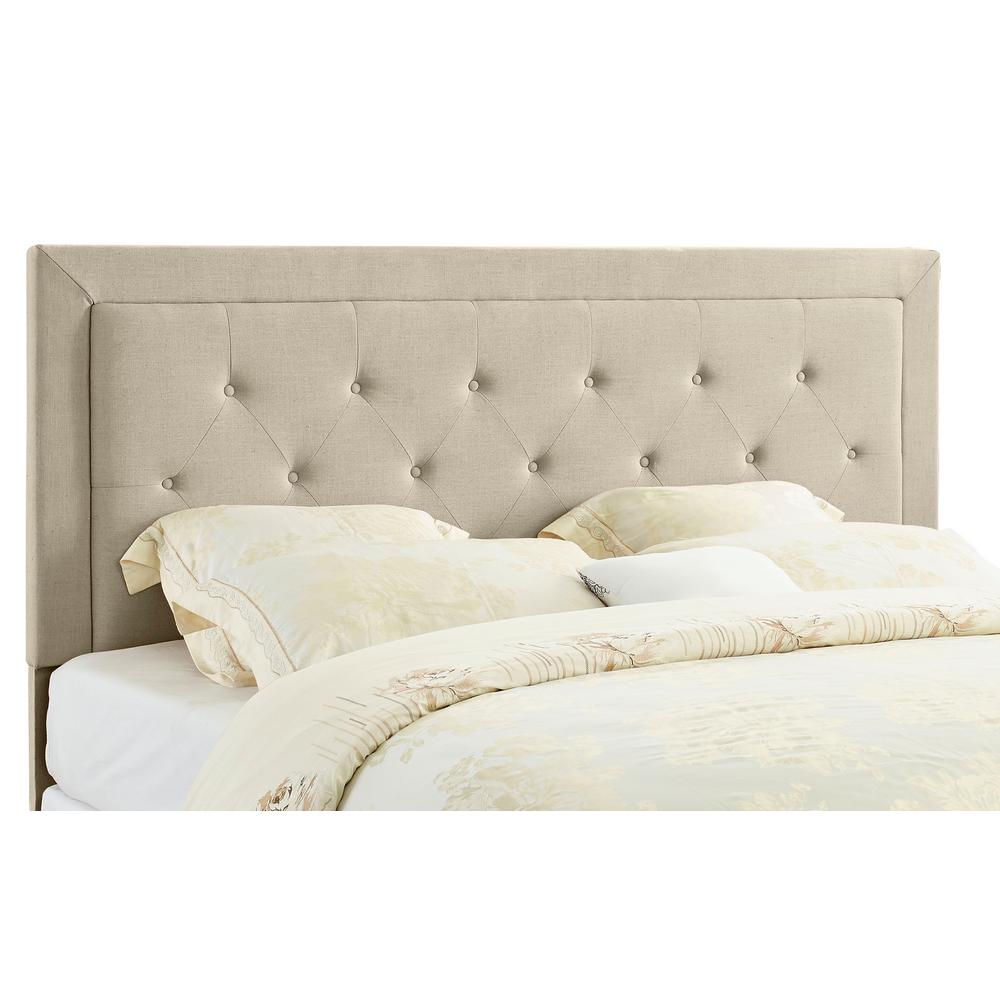 Linon Home Decor Clayton Natural King Headboard 881006nat01u The Linon Home Decor Clayton Natural King
