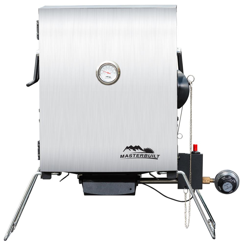 Masterbuilt Portable Propane Smoker in Stainless Steel-20050216 - The ...