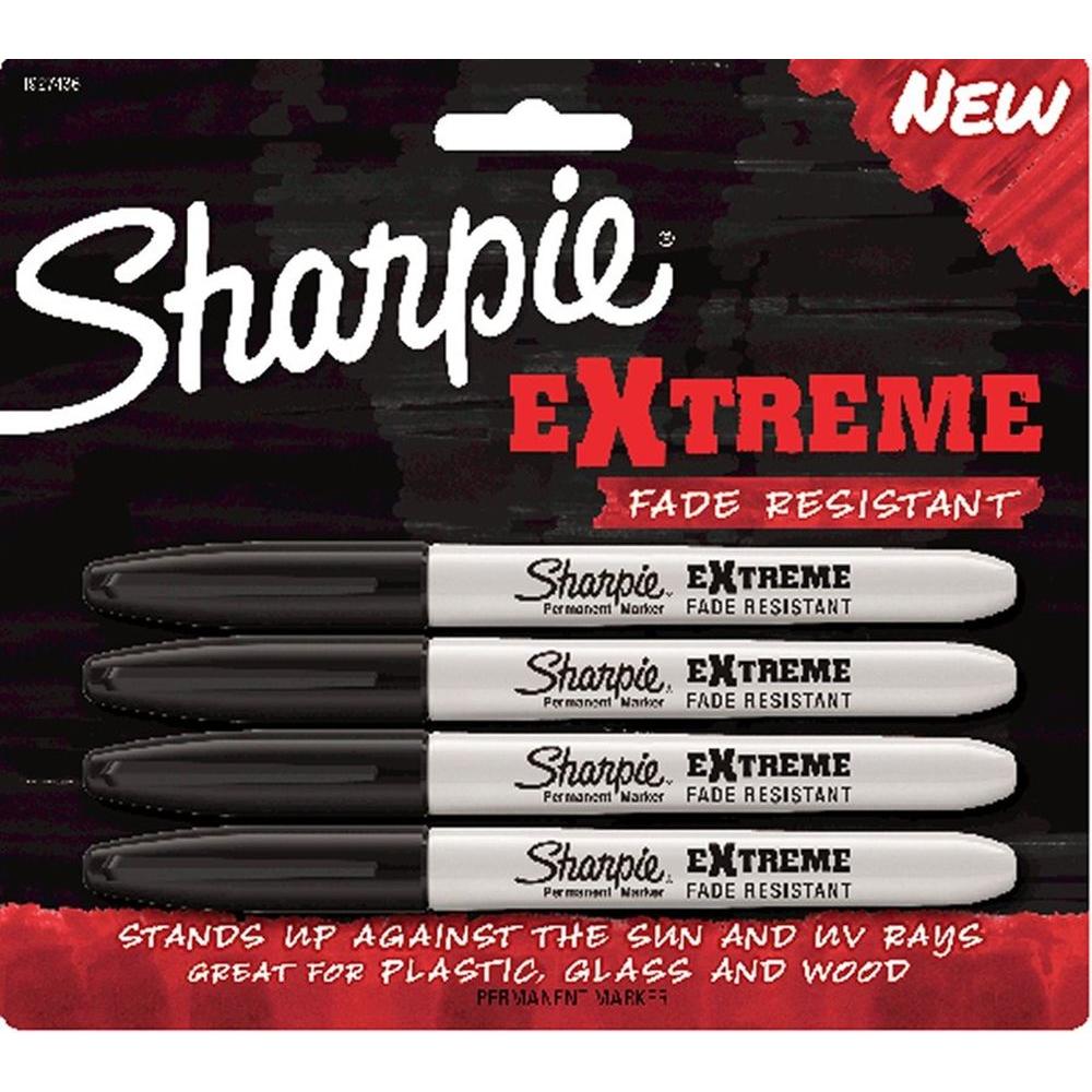 Sharpie Black Fine Point Permanent Markers (2Pack)30162PP The Home Depot