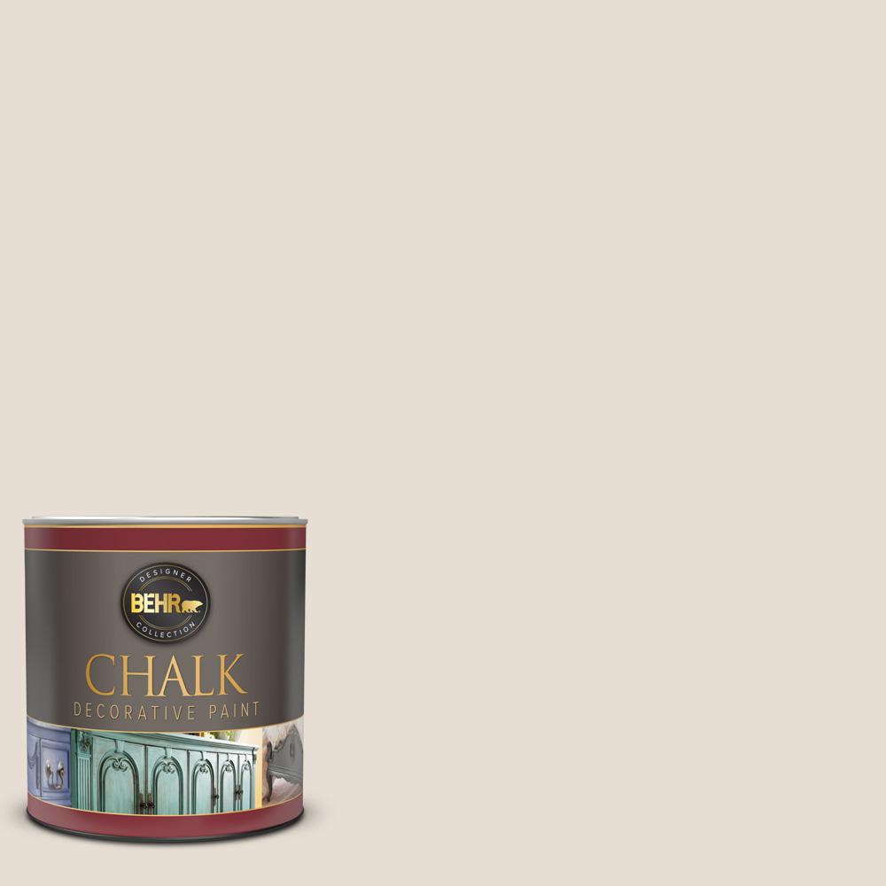 BEHR 1 qt. PPU711 Cotton Knit Interior Chalk Finish Paint710004