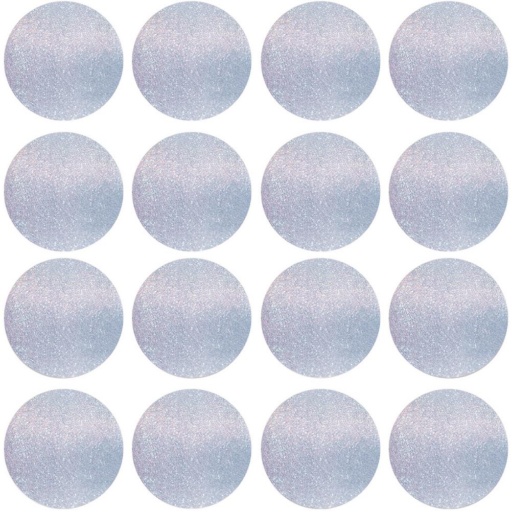 WallPOPs 48 in. x 26 in. Holographic Confetti Dot Wall DecalTWPD2036