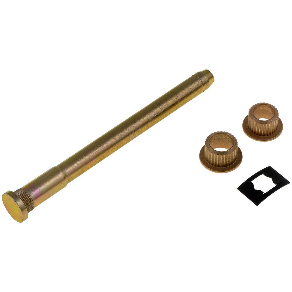 Autograde Door Hinge Pin And Bushing Kit 2 Pins, 4 Bushings, 2 Clips