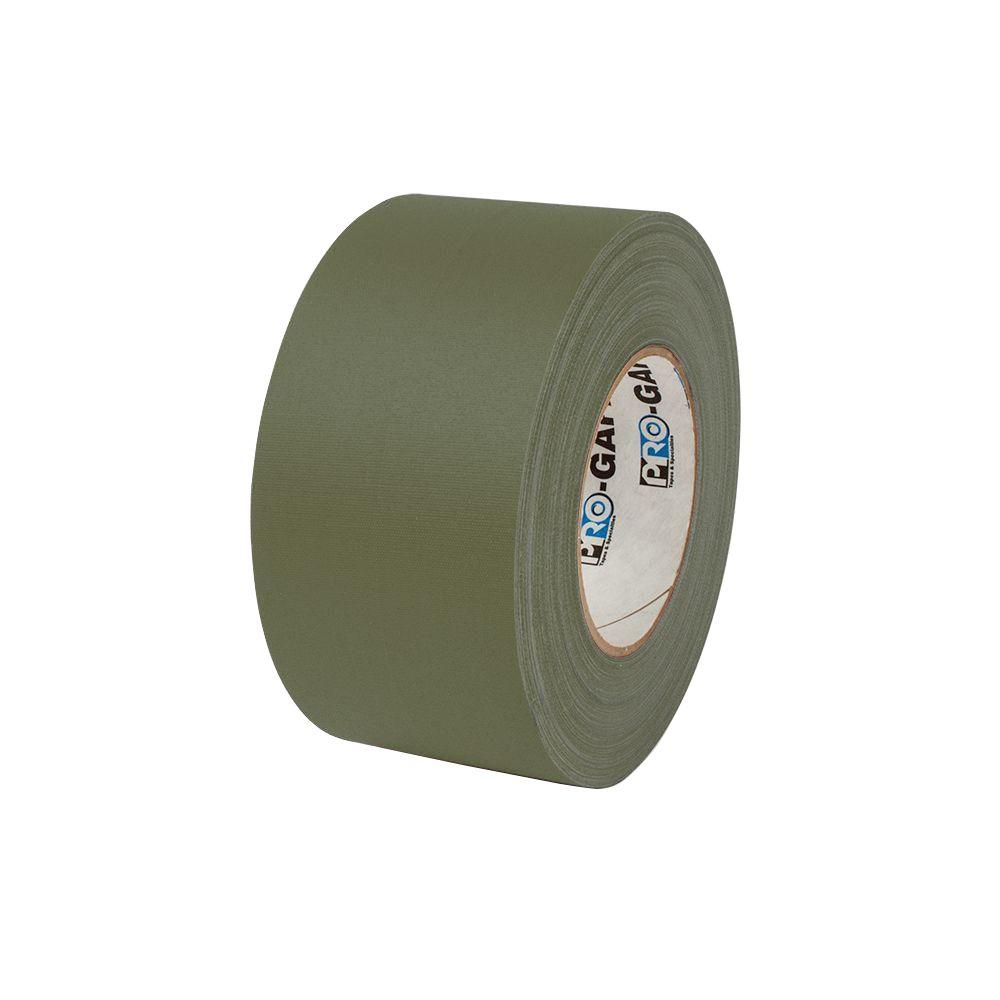 Pratt Retail Specialties 3 in. x 55 yds. Olive Drab Gaffer Industrial