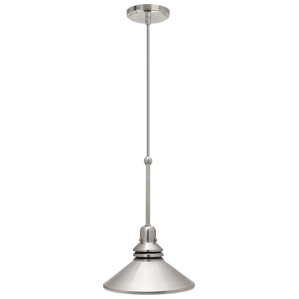 Hampton Bay 86 In 1 Light Brushed Nickel Pendant Track Lighting Fixture 17100 The Home Depot - Track Pendant Lighting Home Depot Hampton Bay 86 In 1 Light Brushed Nickel Pendant Track Lighting Fixture 17100 The Home Depot - Track Pendant Lighting Home Depot
