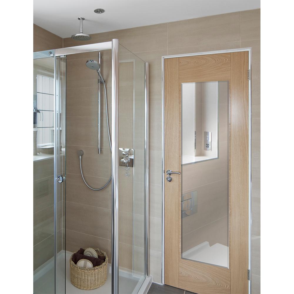 Glacier Bay 16 In W X 60 L Single Beveled Edge Frameless Bath Mirror
