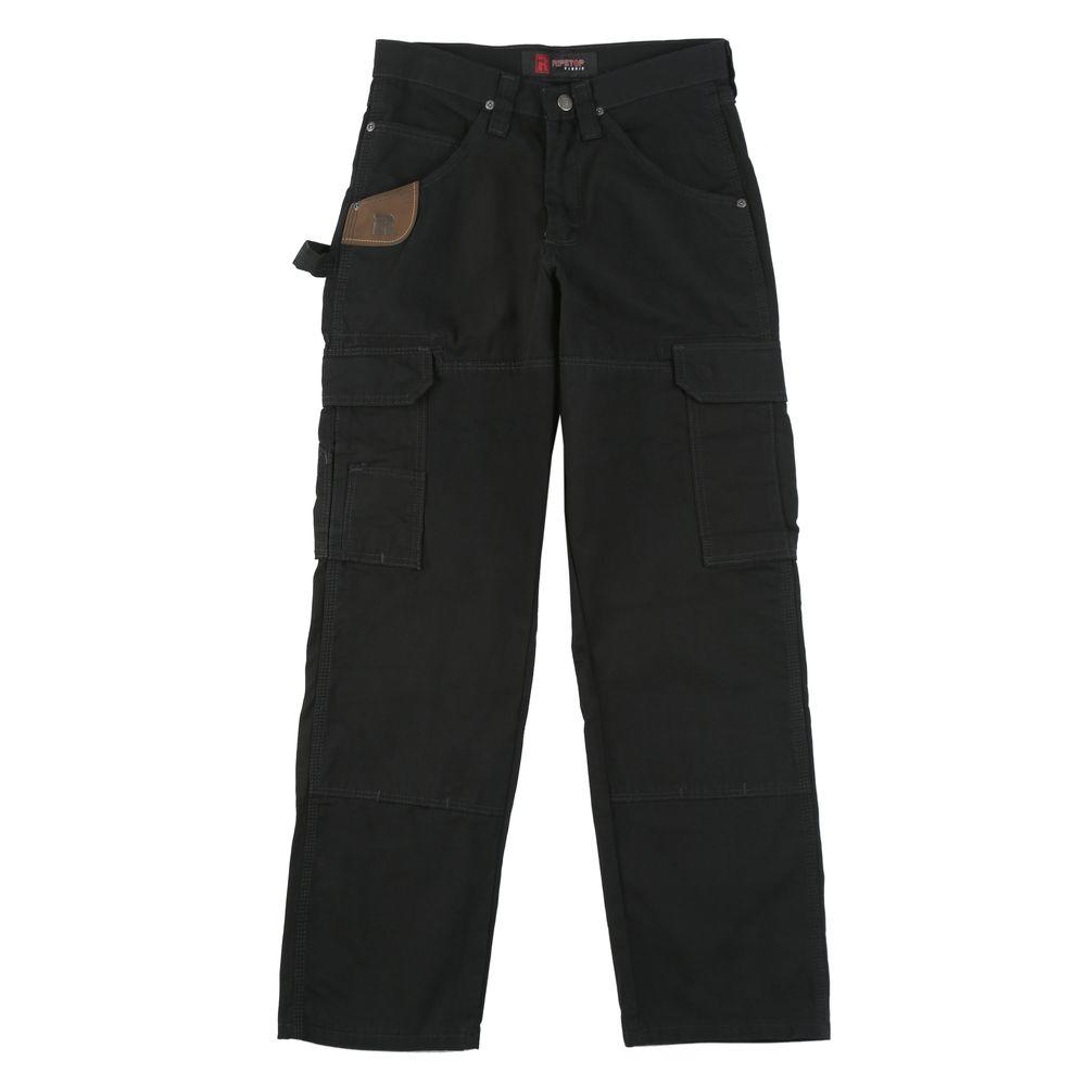 wrangler black work pants